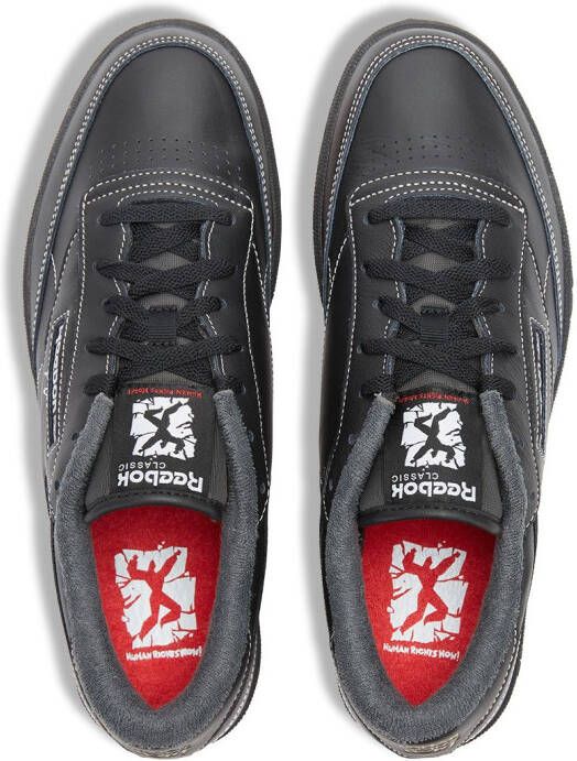 Reebok x Human Rights Club C 85 low-top sneakers Black