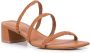 Reformation Assunta 35mm strappy mules Brown - Thumbnail 2