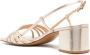 Reformation Eleonora 85mm open-toe sandals Gold - Thumbnail 3