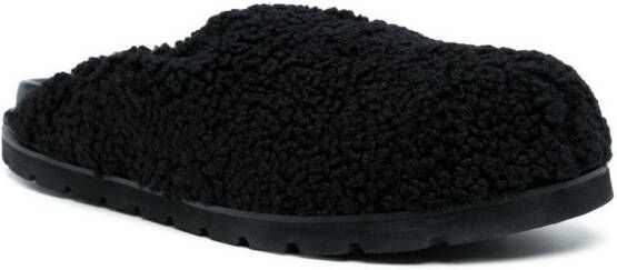 Reike Nen faux-fur slip-on loafers Black