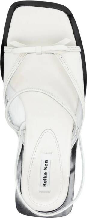 Reike Nen Nabi leather sandals White