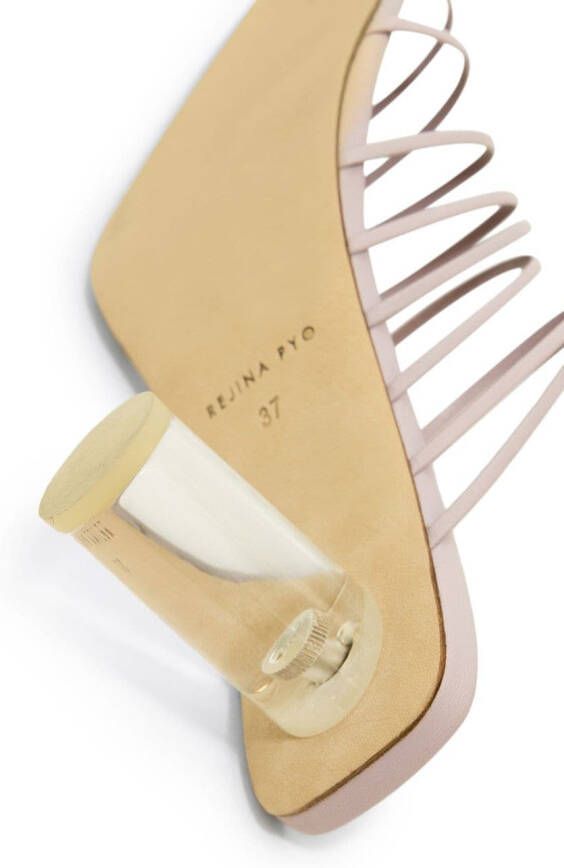 Rejina Pyo Zoe 80mm strappy sandals Purple