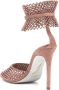 René Caovilla 110mm crystal-embellished sandals Pink - Thumbnail 3