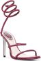René Caovilla 110mm crystal-embellished sandals Red - Thumbnail 2