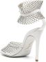 René Caovilla 110mm crystal-embellished sandals White - Thumbnail 3