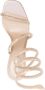 René Caovilla 115mm crystal-embellished wrap-around sandals Neutrals - Thumbnail 4