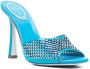 René Caovilla 120mm crystal-embellished sandals Blue - Thumbnail 2