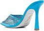 René Caovilla 120mm crystal-embellished sandals Blue - Thumbnail 3