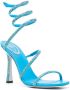 René Caovilla 120mm rhinestone heeled sandals Blue - Thumbnail 2