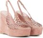 René Caovilla 125mm crystal-embellished sandals Pink - Thumbnail 2