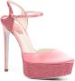 René Caovilla 136mm silk sandals Pink - Thumbnail 2