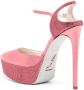 René Caovilla 136mm silk sandals Pink - Thumbnail 3