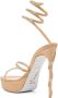 René Caovilla 145mm rhinestone-embellished sandals Gold - Thumbnail 3