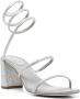 René Caovilla 70mm crystal-embellished strappy sandals Grey - Thumbnail 2