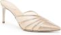 René Caovilla 70mm rhinestone-embellished sandals Gold - Thumbnail 2