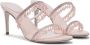 René Caovilla 75mm crystal-embellished sandals Pink - Thumbnail 2