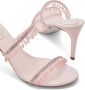 René Caovilla 75mm crystal-embellished sandals Pink - Thumbnail 4