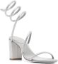 René Caovilla 85mm rhinestone-embellished sandals Silver - Thumbnail 2