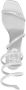 René Caovilla 85mm rhinestone-embellished sandals Silver - Thumbnail 4
