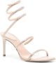 René Caovilla 90mm crystal-embellished sandals Neutrals - Thumbnail 2