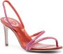 René Caovilla 90mm open-toe sandals Orange - Thumbnail 2