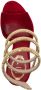 René Caovilla 90mm snake-strap sandals Red - Thumbnail 4