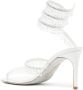René Caovilla bead crystal embellished strappy sandals White - Thumbnail 3