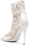 René Caovilla bead-embellished ankle-length boots White - Thumbnail 3