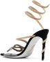 René Caovilla Cleo 90mm rhinestone-embellished sandals Gold - Thumbnail 3