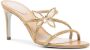 René Caovilla butterfly embellished strappy sandals Brown - Thumbnail 2