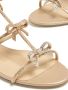 René Caovilla Caterina crystal-embellished sandals Gold - Thumbnail 5