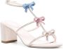 René Caovilla Caterina embellished leather sandals Pink - Thumbnail 2