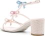 René Caovilla Caterina embellished leather sandals Pink - Thumbnail 3