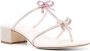 René Caovilla Caterina slip-on leather sandals Pink - Thumbnail 2