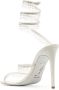 René Caovilla Chandelier 105mm crystal-embellished sandals Neutrals - Thumbnail 3