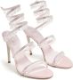 René Caovilla Chandelier 105mm crystal-embellished sandals Pink - Thumbnail 4
