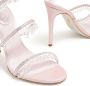 René Caovilla Chandelier 105mm crystal-embellished sandals Pink - Thumbnail 5