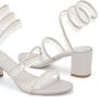 René Caovilla Chandelier 60mm satin sandals Neutrals - Thumbnail 4