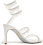 René Caovilla Chandelier 80mm crystal-embellished sandals Silver - Thumbnail 3