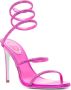 René Caovilla Cleo 105mm crystal sandals Pink - Thumbnail 2