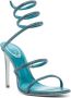 René Caovilla Cleo 105mm rhinestone-embellished sandals Blue - Thumbnail 2