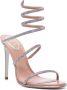 René Caovilla Cleo 105mm rhinestone-embellished sandals Pink - Thumbnail 2