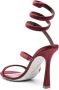 René Caovilla Cleo 105mm satin sandals Red - Thumbnail 3