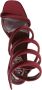 René Caovilla Cleo 105mm satin sandals Red - Thumbnail 4