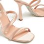 René Caovilla Cleo 105mm velvet sandals Pink - Thumbnail 5