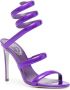 René Caovilla Cleo 105mm wraparound-style sandals Purple - Thumbnail 2