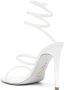 René Caovilla Cleo 110mm rhinestone-embellished sandals White - Thumbnail 3