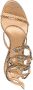 René Caovilla Cleo 115mm crystal-embellished sandals Brown - Thumbnail 4