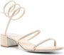 René Caovilla Cleo 40mm crystal-embellished sandals Neutrals - Thumbnail 2