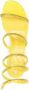 René Caovilla Cleo 40mm rhinestone-embellished sandals Yellow - Thumbnail 4